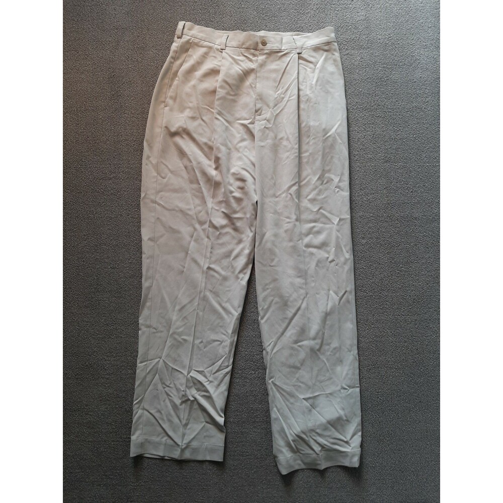 Nike Pants Mens  Bottoms Beige 34 x 32 Stretch *A few very tiny stains discount
